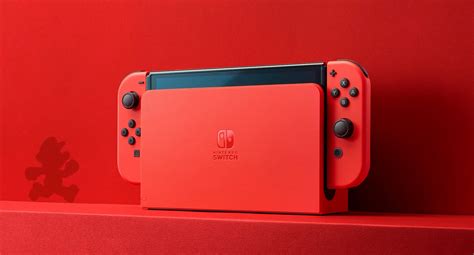 Nintendo Switch OLED Mario Red Edition to Launch in October