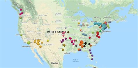 Creating A Map With Pins - California southern Map