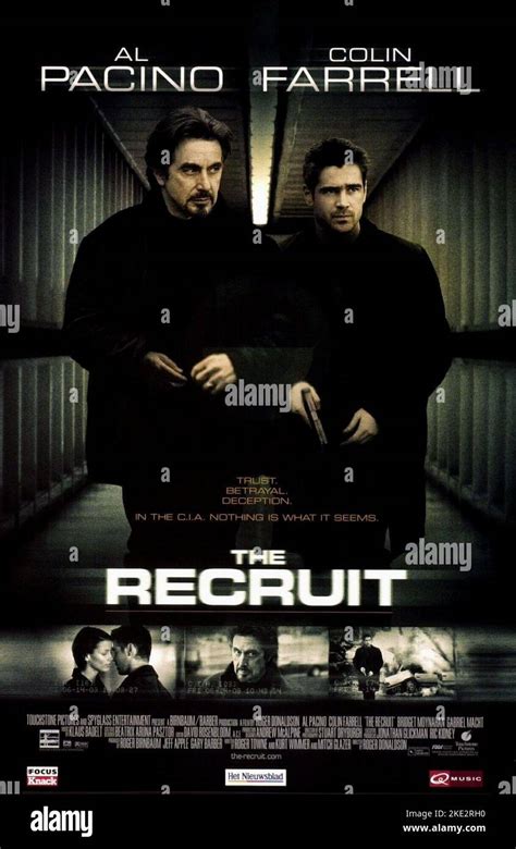 THE RECRUIT, AL PACINO, COLIN FARRELL, 2003 Stock Photo - Alamy