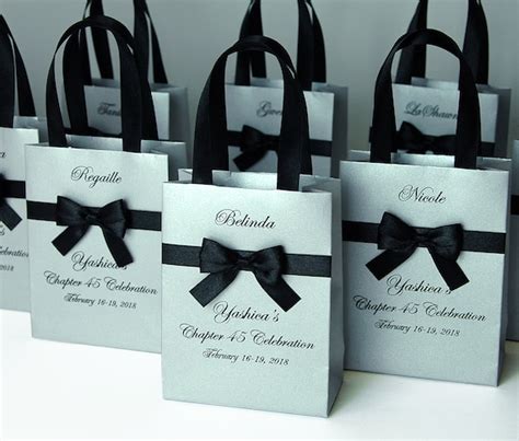 Personalized Birthday gift bags for party favors for guests | Etsy