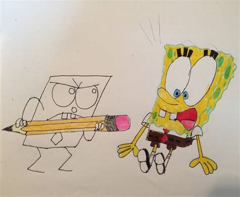 Spongebob Vs Doodlebob by MCCToonsfan1999 on DeviantArt