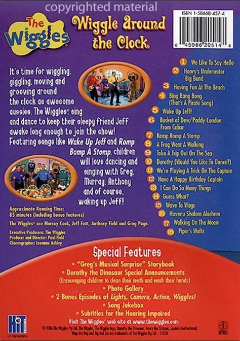 Wiggles: Wiggle Around The Clock (DVD 2006) | DVD Empire