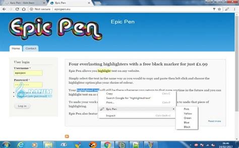 Epic Pen Pro 3.12 Portable Free Download