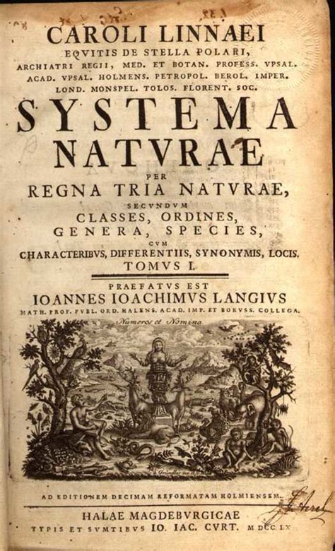 Systema Naturae - Alchetron, The Free Social Encyclopedia