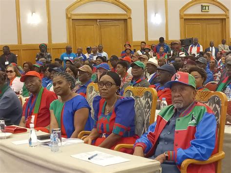 Namibian Sun on Twitter: "VP candidate Saara Kuugongelwa-Amadhila with comrades at #SwapoCongress."