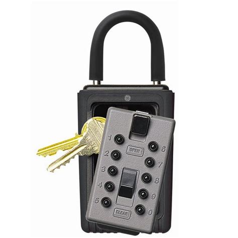 Portable Push Button Lock Box | ColonialMedical.com