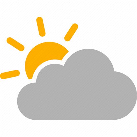 Cloud, cloudy, mostly, partly, sun, sunny, weather icon - Download on Iconfinder