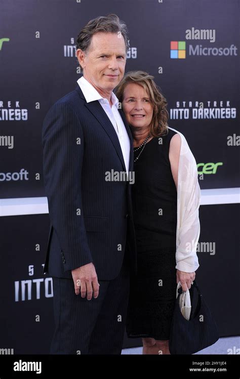 Bruce Greenwood & Susan attending the premiere of "Star Trek: Into Darkness" in Los Angeles ...