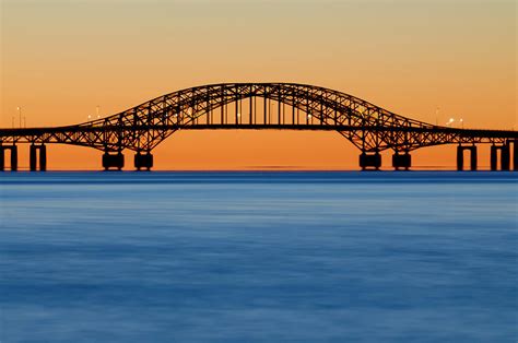 Robert Moses Causeway Bridge Before Dawn by Vicki Jauron, Babylon And Beyond Photography