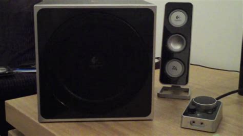 Logitech Z4 Speaker System Review - YouTube