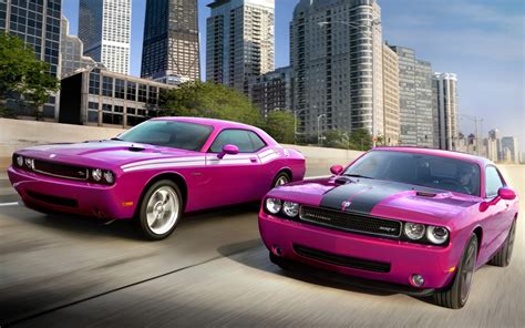 Dodge Challenger, Car, Purple Wallpapers HD / Desktop and Mobile ...