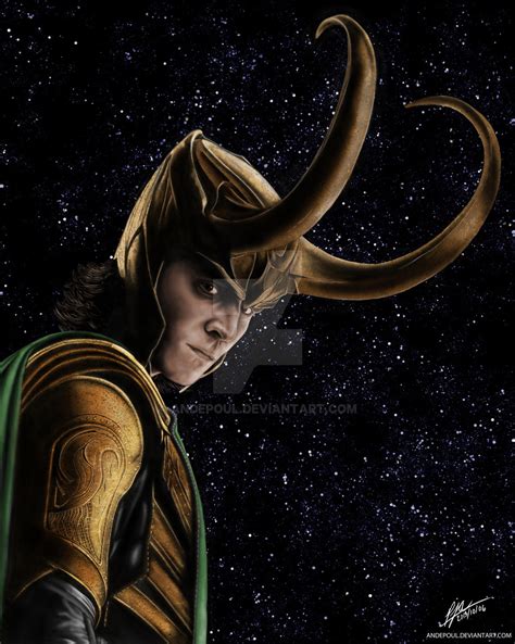 Loki - God of Mischief by andepoul on DeviantArt