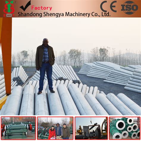 Best Selling Prices Concrete Poles Manufacturing Plant in China - China Pole Pile Manufacturing ...