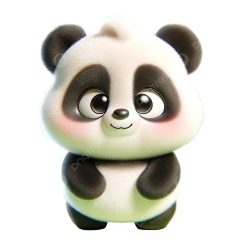 Panda Animal Cute Cartoon 3d, Panda Clipart, Cute Clipart, Cartoon ...