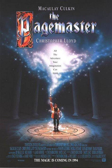 The Pagemaster (1994) - Poster US - 504*755px