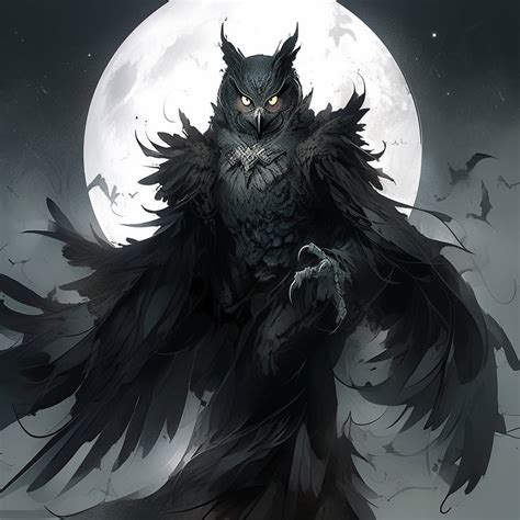 Owlman by greenbeedrill888 on DeviantArt