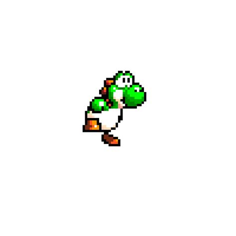 Yoshi Sprite Png Mario yoshi new super mario bros