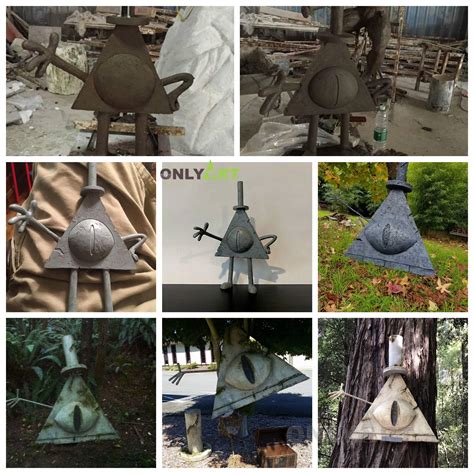 where is the bronze real life gravity falls bill cipher statue location OAB-BA1 | onlyart ...