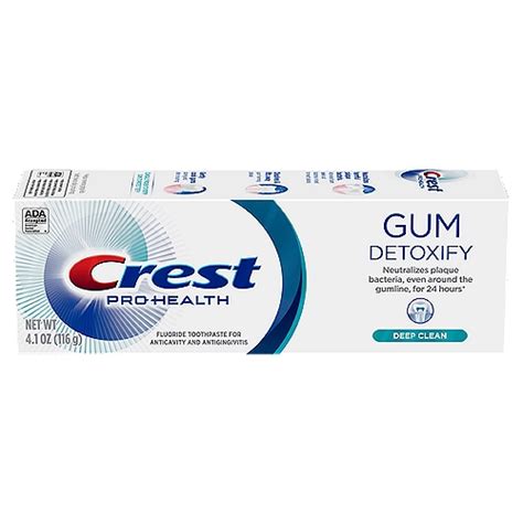 Crest Pro-Health Detoxify Deep Clean Anticavity Fluoride, Toothpaste