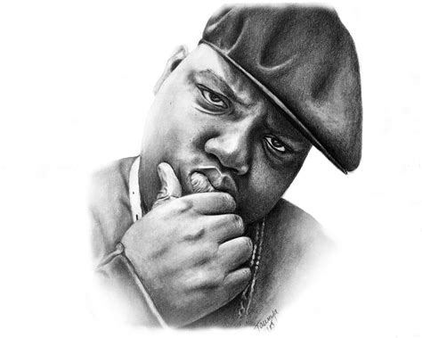 Notorious B.I.G. Original Print - Tawnya Williams Art