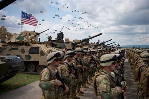 The US, UK and Georgia Hold joint Military Exercises on Outskirts of ...