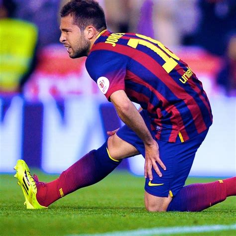 Jordi Alba Injury: Updates on Barcelona Star's Hamstring and Return ...