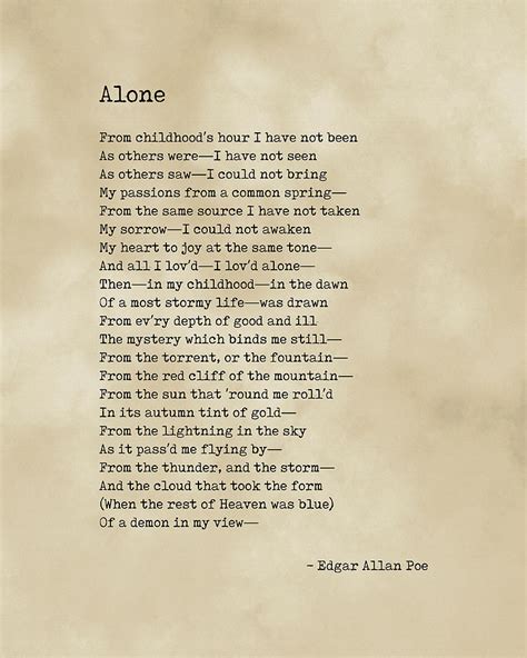 Famous Poems By Edgar Allan Poe