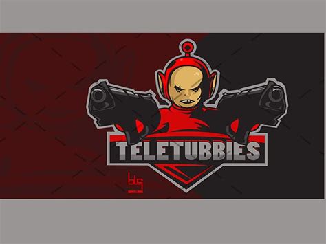 TEletubbies esport vector team logo | Teletubbies, Team logo design ...