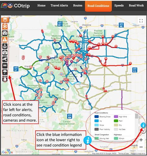 Colorado 511 Road Conditions Map – Get Map Update