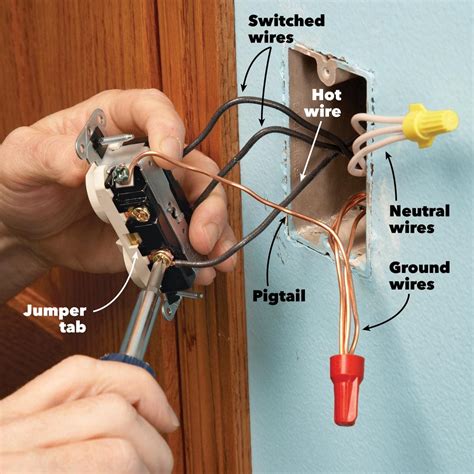 How To Connect A Light Switch To An Outlet