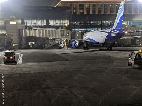 Bombay, Mumbai, India - 29 December 2022 : Indigo plane at T1 terminal ...