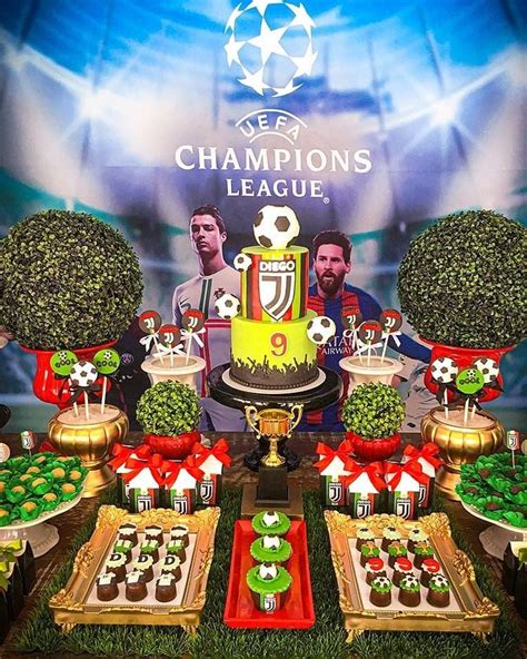 Cristiano Ronaldo Themed Birthday Party, Champions League with ...