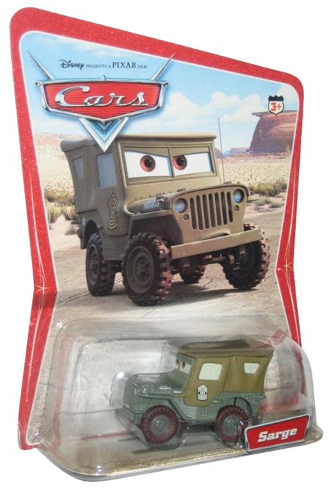 Disney Pixar Cars Movie Sarge Desert Scene Background Series 1 Die Cast Toy Car - Walmart.com ...