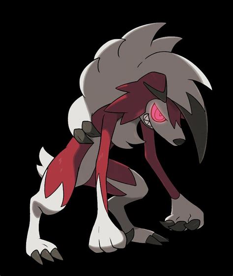 Lycanroc - Midnight form (one of Rockruff's evolutions) Pokemon Deck ...