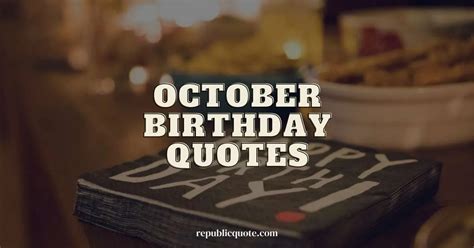 60+ Best October Birthday Quotes, Wishes & Captions for Instagram