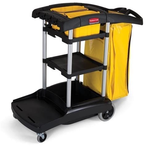 High Capacity Janitor Carts - Materials Handling