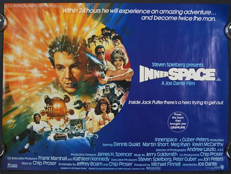 Innerspace (1987) - Original British Quad Movie Poster