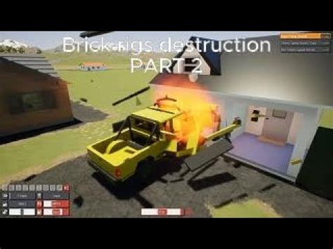 Brick Rigs destruction 2! - YouTube