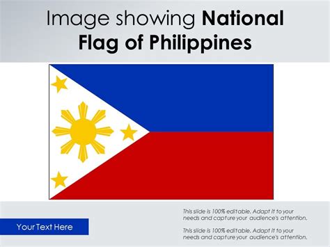 Image Showing National Flag Of Philippines | Presentation Graphics | Presentation PowerPoint ...