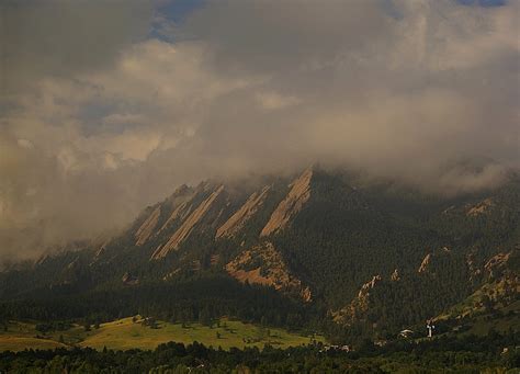 Nice View of the Flatirons This Morning