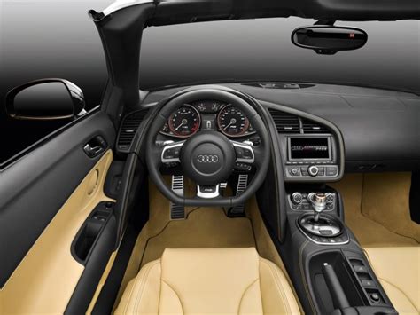 audi, R8, Spyder, V10, 5 2, Fsi, Quattro, Supercars, Interior Wallpapers HD / Desktop and Mobile ...