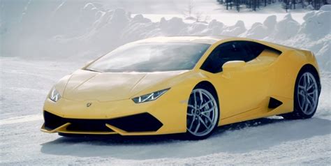 Huracan Goes Ice Drifting for Lamborghini Winter Academy 2015 Teaser - autoevolution