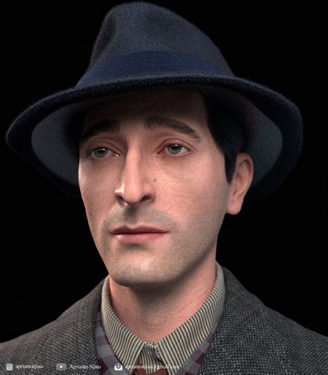 Adrien Brody in The Pianist (2002) - ZBrushCentral