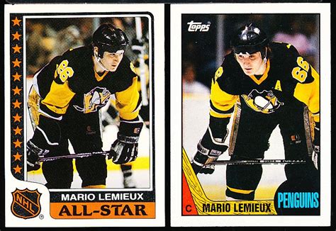 Lot Detail - Mario Lemieux- 10 Diff. Hockey Cards