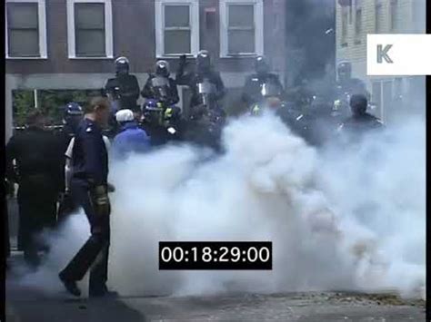 Riot Police Training, 1990s London - YouTube