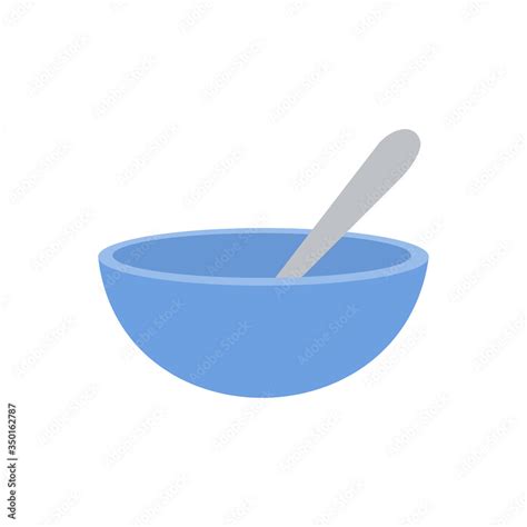 Bowl emoji isolated on white background. Mortal pestle emoticon symbol ...