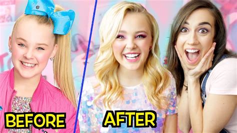 JOJO SIWA GETS A DRAMATIC MAKEOVER! - YouTube