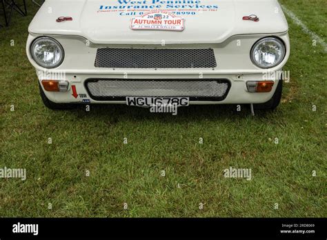 Hillman Imp rally car. Rochdale Classic Car Show 2023 Stock Photo - Alamy