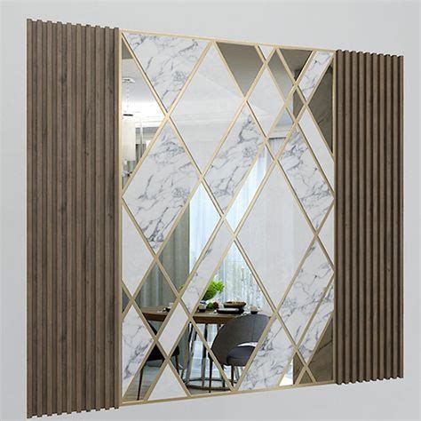 34 Popular Mirror Wall Decor Ideas Best For Living Room - MAGZHOUSE