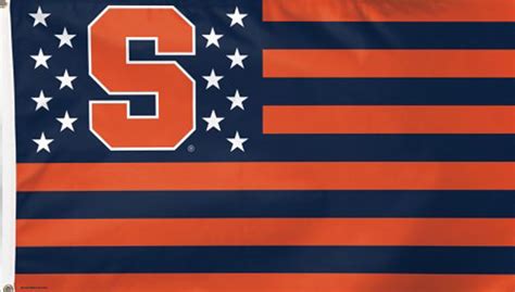 Syracuse University Orangemen Deluxe Grommet Flag NCAA Licensed 3' x 5 ...